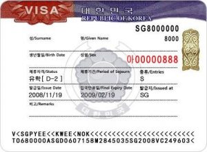 Du Học Hàn Quốc Visa D2
